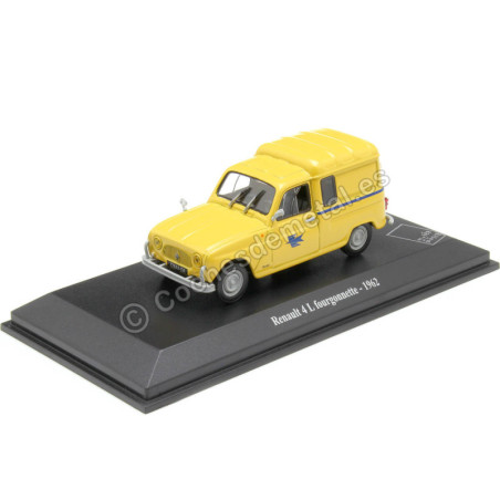1962 Renault 4L R4L Servicio Postal Francés "La Poste" Amarillo 1:43 Norev NR4L